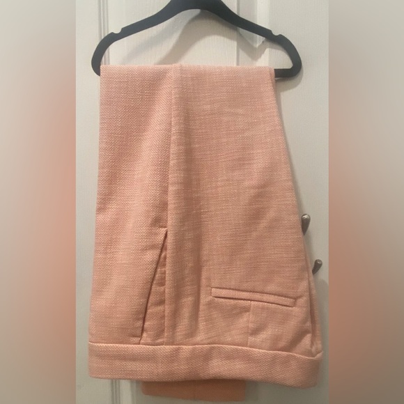 Ann Taylor Devin Fit ankle pants, pink, 2, like new - Picture 5 of 10